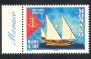 Monaco 2001 Sailing Boat / Naval Museum / Boats / Navy / Sail / Transport 1v (n38942)