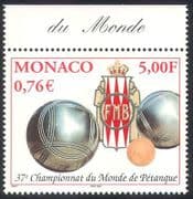 Monaco 2001 World Petanque Championships / Sports / Games 1v (n38566)