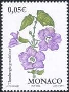 Monaco 2002 Blue Trumpet Vine/ Flowers/ Plants/ Nature/ Environment 1v (mc1068)