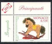 Monaco 2002 Flower Show / Flowers / Plants / Nature / Rocking Horse / Toys 1v (n38649)