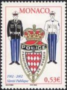 Monaco 2002 Police Force/ Policemen/ Law/ Order/ Badge/ Justice 1v (n38943)