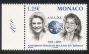 Monaco 2002 Princess / Caroline / Stephanie / Children's Society / Welfare 1v (n39261)