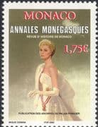Monaco 2002 Princess Grace/ Royalty/ Royal/ People/ Annales Monegasques 1v (n38426)