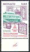 Monaco 2002 Stamp Exhibition/ Building/ Architecture/ Animation 1v (n41457)
