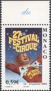 Monaco 2003 Circus/ Clown/ Festival/ Animation/ People/ Clowns 1v (s5042)