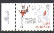 Monaco 2004 Magic/ Stars/ Female Magician/ Festival/ Animation/ Hat/ Bubbles 1v (n38308)