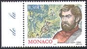 Monaco 2004 Marco Polo/ Explorers/ Exploration/ People/ Horses/ Camels/ Animals 1v (n41491)