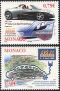 Monaco 2005 Electric Cars/ Vehicles/ Motoring/ Transport/ Science 2v set (n38388)