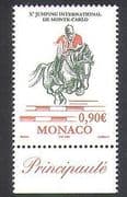 Monaco 2005 Horse Jumping / Sports / Animals / Horses / nature / Animation 1v (n36090)