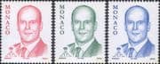 Monaco 2005 Prince Albert / Royalty / Royal / People / Portraits 3v set (n36420)