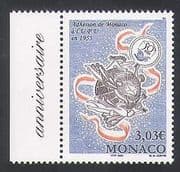 Monaco 2005 UPU / Anniversary / Statue / Post / Mail / Animation 1v (n36418)