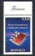 Monaco 2006 Literature / Books / Films / Cinema / Arts Forum 1v (n38314)