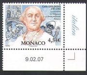 Monaco 2007 Goldoni / Books / Literature / Drama / Theatre / Writers / People 1v (n35698)