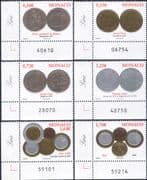 Monaco 2008 Coins/ Money/ Currency/ Commerce/ Business/ Economy/ Euro/ Franc 6v set (mc1298)