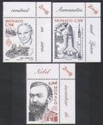 Monaco 2008 Ford / Cars / Motoring / Nobel / Science / Space / Apollo / Shuttle 3v set n35434
