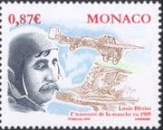 Monaco 2009 Louis Bleriot/ People/ Aircraft/ Aviator/ Aviation/ Planes 1v (mc1102)