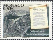 Monaco 2011 Constitution/ Castle/ Building/ Architecture/ History/ Heritage 1v (mc1110)