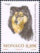 Monaco 2012 Collie/ Dogs/ Dog Show/ Animals/ Pets/ Nature 1v (mc1362)