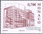 Monaco 2012 National Council/ Buildings/ Architecture/ Government 1v (mc1153)