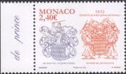Monaco 2012 Prince Honore II/ Coat-of-Arms/Heraldry/ Royal/ Royalty/ People 1v (mc1157)