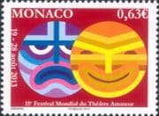 Monaco 2013 Amateur Theatre Festival/ Masks/ Acting/ Actors/ Drama 1v (mc1147)