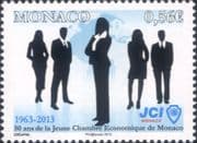 Monaco 2013 Junior Chamber of Commerce 50th/ Business/ Commerce/ People 1v (mc1144)