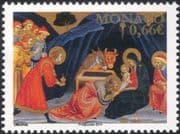 Monaco 2014 Christmas/ Greetings/ Nativity/ Magi/ Donkey/ Cattle/ Art/ Painting/ Artists 1v (mc1053)