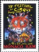 Monaco 2014 Circus Festival/ Clowns/ Tiger/ Elephant/ Animals/ Animation 1v (mc1244)