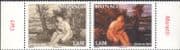 Monaco 2014 de' Pietri/ Maratti/ Artists/ Art/ Paintings/ Nudes/ Naked 2v set pair (mc1233)