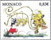 Monaco 2014 Marsupilami/ Cartoons/ Animation/ Comic Book/ Video Game 1v (mc1275)