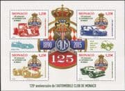 Monaco 2015 Automobile Club de Monaco (ACM)/ Motor Sports/ Cars/ Racing/ Rally/ Grand Prix/ F1/ Formula One/ Transport 4v m/s (mc1015)