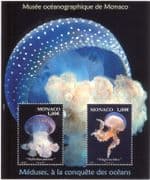Monaco 2015 Jellyfish/ Marine/ Nature/ Conservation/ Environment 2v m/s (mc1021)