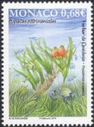 Monaco 2015 Neptune Grass/ Marine Plants/ Fish/ Native Species 1v (mc1031)