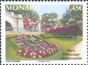 Monaco 2015 Princess Antoinette Park/ Garden/ Flowers/ Clock/ Royalty 1v (n38449)