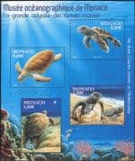 Monaco 2016 Loggerhead Turtles/ Marine/ Nature/ Wildlife/ Conservation/ Environment 4v m/s (mc1022)