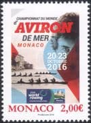 Monaco 2016 Rowing/ Coastal Championships/ Sports/ Games/ Boats/ Transport 1v (mc1005)