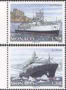 Monaco 2017 Ocean Research/ Oceanographic Science/ Boats/ Ships/ Exploration/ Transport 2v set (mc1114)