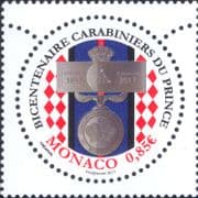 Monaco 2017 Prince's Company of Riflemen/ Medal/ Military/ Army/ Soldiers 1v (mc1395)