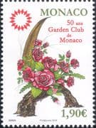 Monaco 2018 Garden Club 50th Anniversary/ Flowers/ Plants/ Nature/ Ikebana 1v (mc1174)
