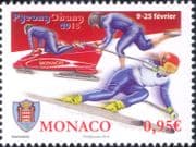 Monaco 2018 Olympic Games/ Winter Olympics/ Sports/ Skiing/ Bobsleigh/ Ski/ Bob 1v (mc1183)