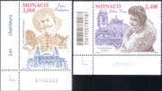 Monaco 2018 Selma Kurz/ Fedor Chaliapine/ Music/ Opera Singers/ People 2v set (mc1359)