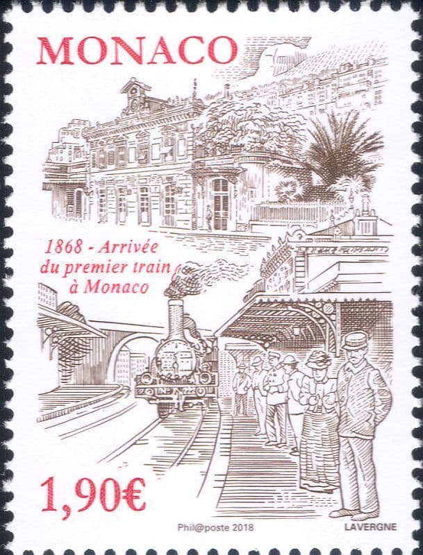 Monaco 2018 Steam Engine/ Trains/ Locomotive/ Railways/ Station ...