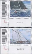 Monaco 2018 Yacht Club/ Yachts/ Sailing/ Sport/ Boats/ Sail/ Transport 2v set (mc1361)