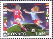 Monaco 2019 Women's Football World Cup Championships/ WC/ Soccer/ Sports 1v (mc1210)