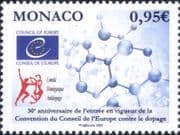 Monaco 2020 Anti-Doping Convention/ Sports/ Anti-Drugs/ Medical/ Health 1v (mc1216)