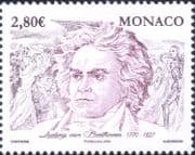 Monaco 2020 Beethoven Birth 250th/ Music/ Musicians/ Composers/ People/ Entertainment 1v (mc1206)