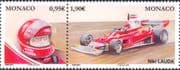 Monaco 2020 Niki Lauda/ Grand Prix Racing Drivers/ Motor Sports/ Cars 2v set s-t pr (mc1209)