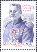 Monaco 2020 Prince Louis II/ Royal/ Royalty/ People/ 150th Birth Anniversary 1v (mc1291)