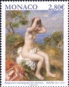 Monaco 2020 Renoir/ Art/ Painting/ Artists/ People/ Painters/ Nude/ Naked/ Nudes 1v (mc1205)