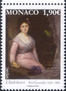 Monaco 2020 SEPAC/ Postal Services/ Eva Gonzales/ Art/ Painting/ Artists 1v (mc1293)